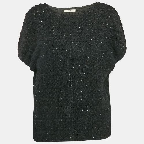 Wool Blend Tweed Cape M - Celine - Modalova