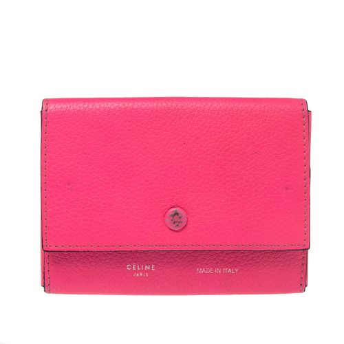 Noen Grained Leather Snap Flap Pouch - Celine - Modalova