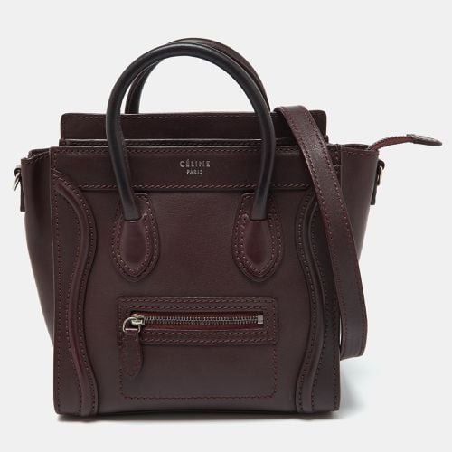 Leather Nano Luggage Tote - Celine - Modalova