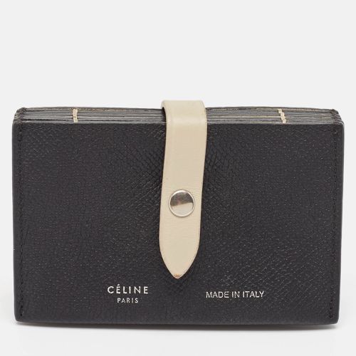 Beige Leather Accordion Card Holder - Celine - Modalova