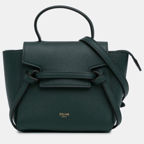 Leather Pico Satchel Bag - Celine - Modalova