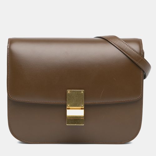 Leather Medium Classic Box Bag - Celine - Modalova