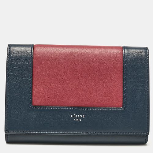 Burgundy Leather Frame Trifold Wallet - Celine - Modalova