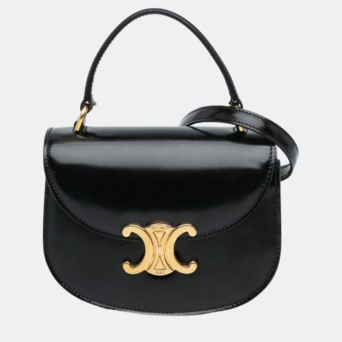 Mini Shiny Calfskin Besace Clea Satchel - Celine - Modalova