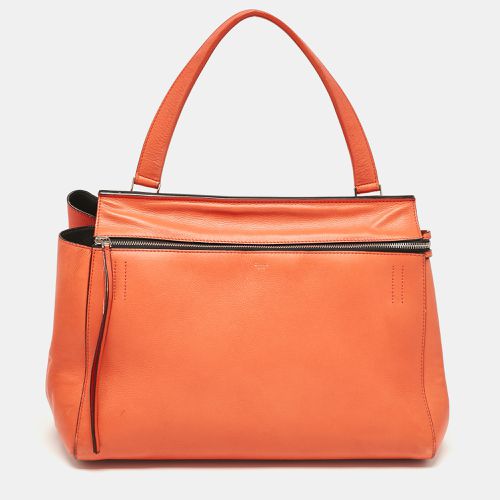 Leather Large Edge Top Handle Bag - Celine - Modalova