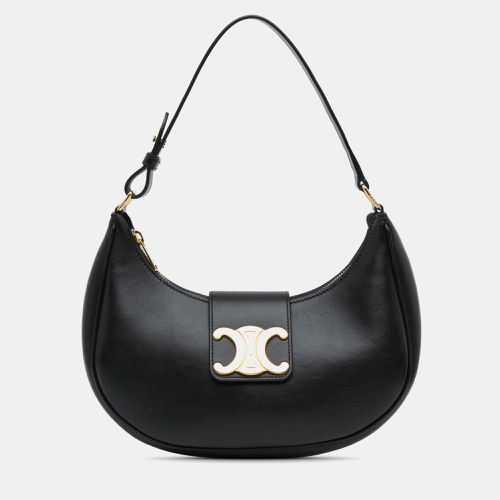 Medium Triomphe Leather Ava Shoulder Bag - Celine - Modalova