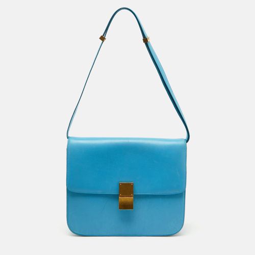 Leather Large Classic Box Shoulder Bag - Celine - Modalova