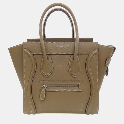 Calfskin Micro Luggage Handbag - Celine - Modalova