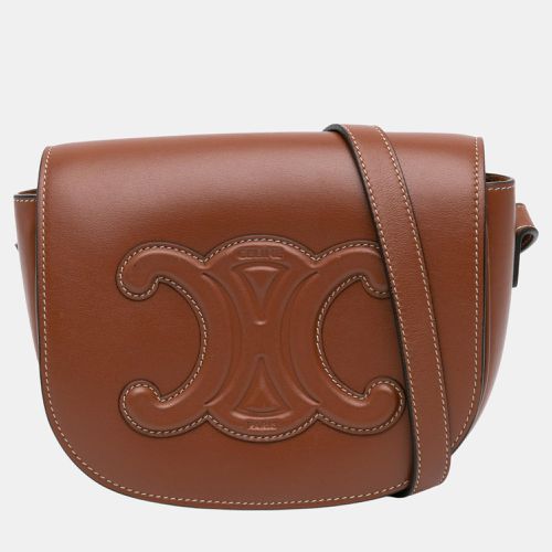 Calfskin Triomphe Folco Crossbody - Celine - Modalova