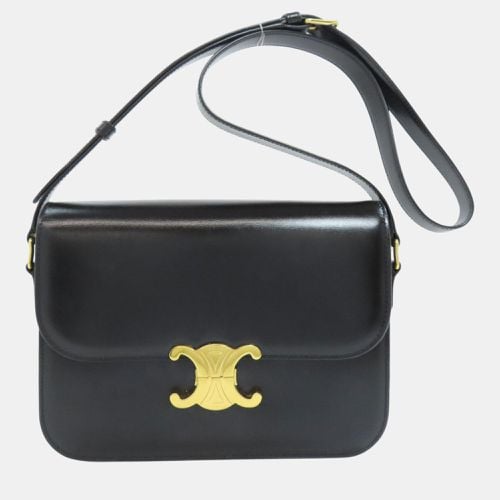 Calfskin Leather Triomphe Shoulder Bag - Celine - Modalova