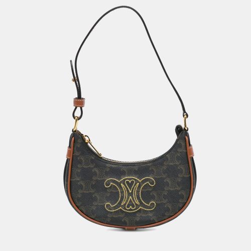 Mini Triomphe Coated Canvas Ava Shoulder Bag - Celine - Modalova