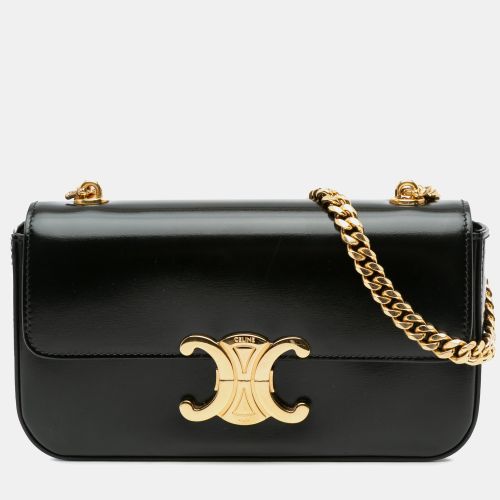 Shiny Calfskin Claude Chain Shoulder Bag - Celine - Modalova