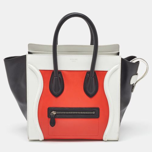 Leather Mini Luggage Tote - Celine - Modalova