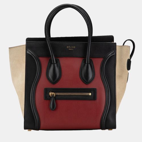 Micro Tricolor Luggage Tote - Celine - Modalova