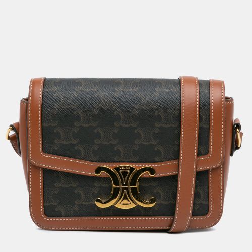 Teen Coated Canvas Triomphe Crossbody Bag - Celine - Modalova