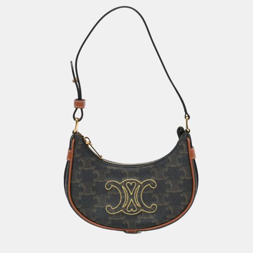 Mini Triomphe Coated Canvas Ava Shoulder Bag - Celine - Modalova