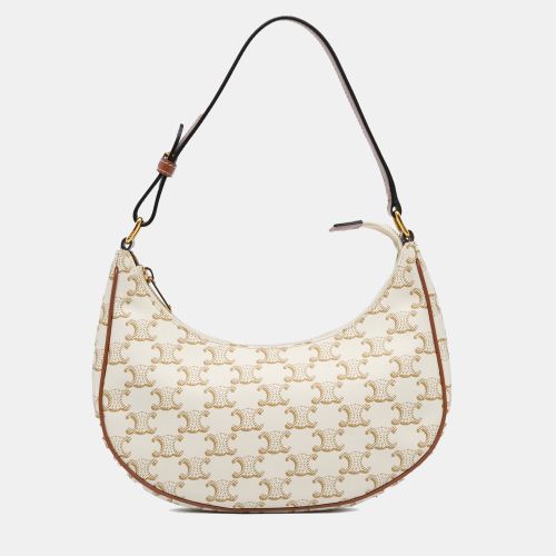 Triomphe Coated Canvas Ava Shoulder Bag - Celine - Modalova