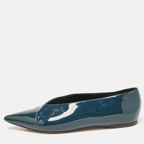 Patent Leather V neck Ballet Flats Size 37.5 - Celine - Modalova