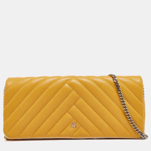 Quilted Leather Chain Clutch - CH Carolina Herrera - Modalova