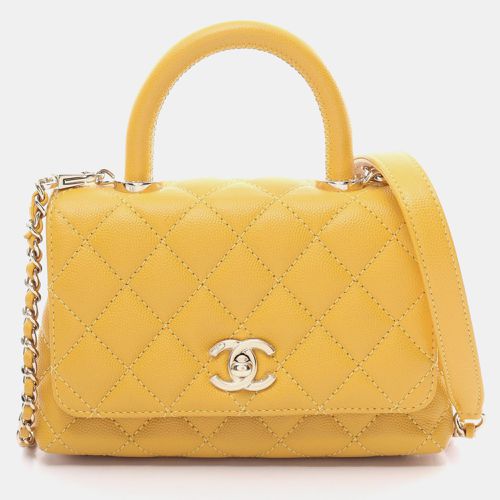 Leather Mini Coco Handle Top Handle Bag - Chanel - Modalova