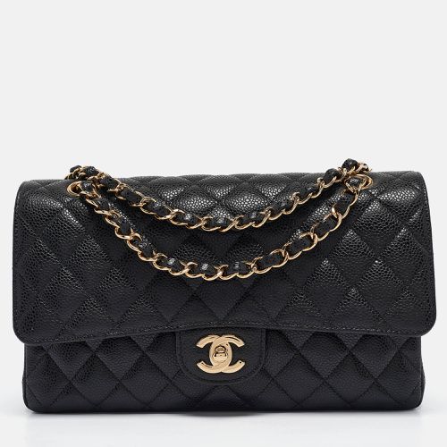 Quilted Leather Medium Classic Double Flap Shoulder Bag - Chanel - Modalova