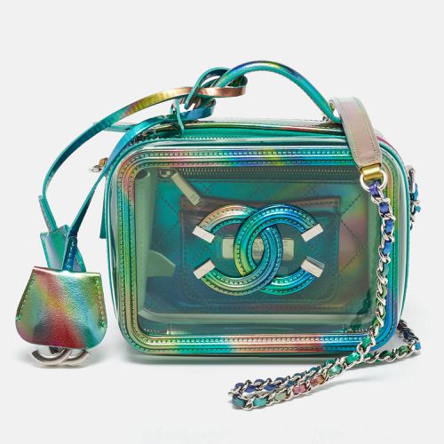 Patent Leather and PVC Small CC Filigree Vanity Case Bag - Chanel - Modalova