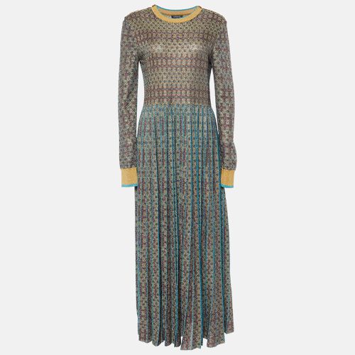 Lurex Knit Full Sleeves Maxi Dress M - Chanel - Modalova