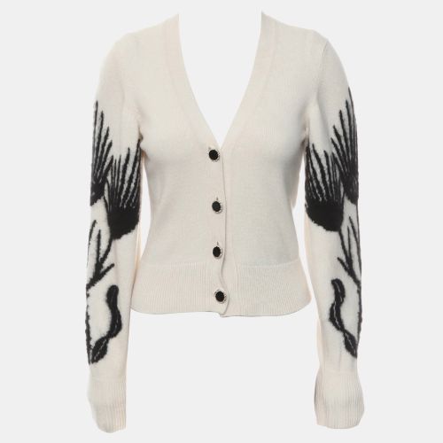 Off-White & Cashmere and Silk Cashmere Cropped Cardigan FR Women 34 - Chanel - Modalova