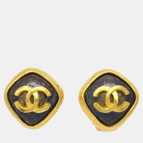 Rhombus Stone Clip-On Earrings 97A - Chanel - Modalova