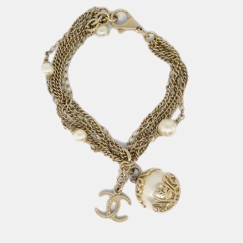 Artificial Pearl 06P Bracelet - Chanel - Modalova