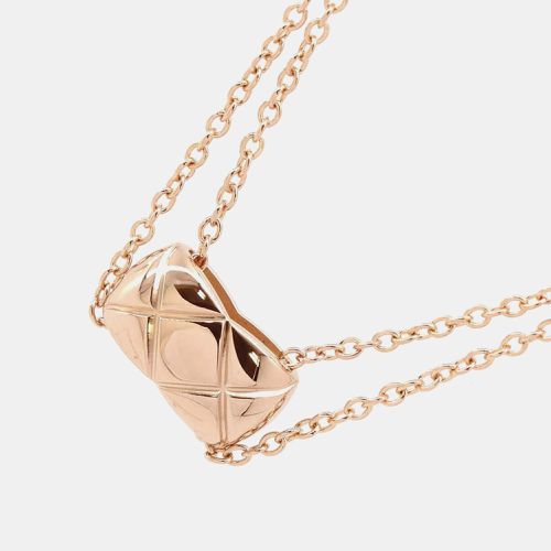 K Gold Coco Crush Necklace - Chanel - Modalova