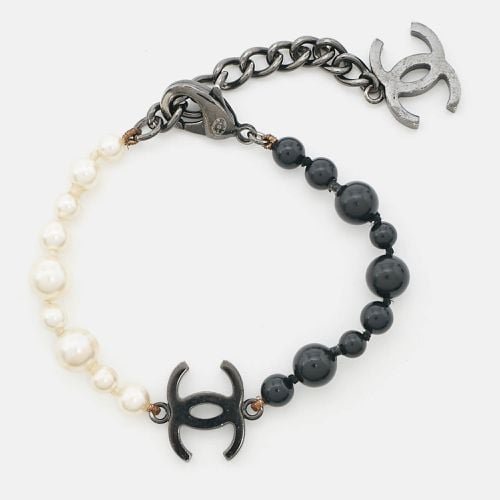 CC Faux Pearl Bead Tone Bracelet - Chanel - Modalova