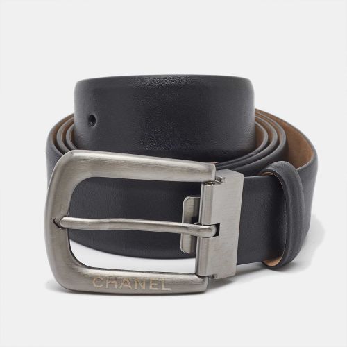 Leather Classic Buckle Belt 95CM - Chanel - Modalova