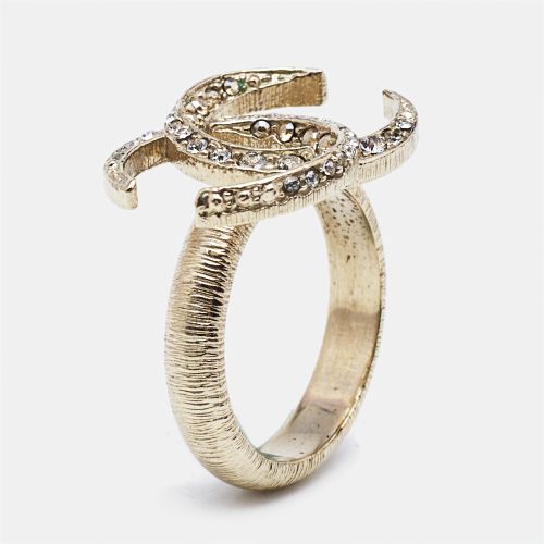 CC Crystals Tone Ring Size 52 - Chanel - Modalova