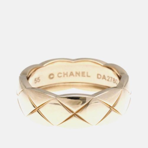 Coco Crush Ring Medium Size Gold 18K Fashion No Stone Band Ring Gold - Chanel - Modalova