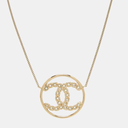 CC Crystals Tone Necklace - Chanel - Modalova