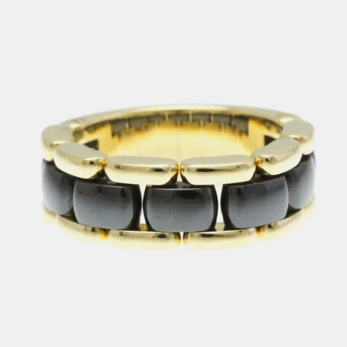 K Gold Ultra Collection Ceramic No Stone Ring - Chanel - Modalova