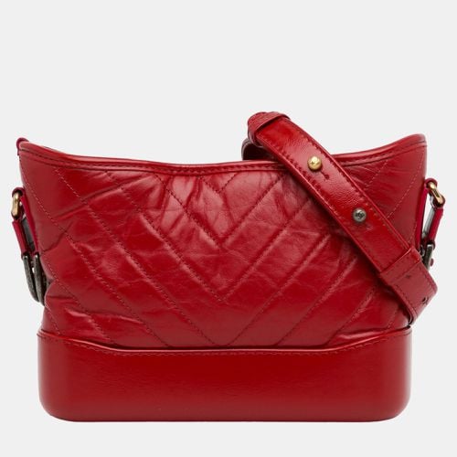 Small Chevron Lambskin Gabrielle Crossbody - Chanel - Modalova