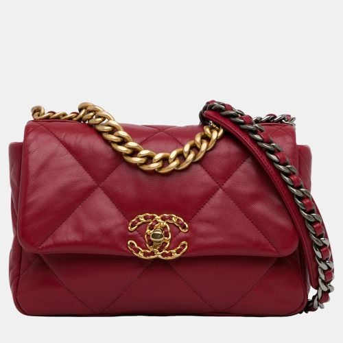 Medium Lambskin 19 Flap - Chanel - Modalova