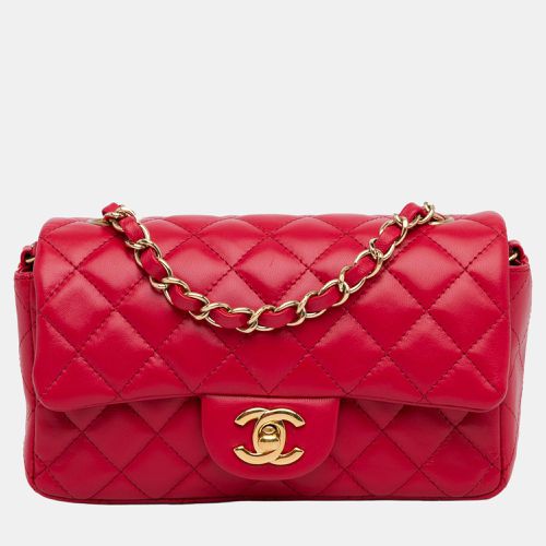 Mini Rectangular Classic Lambskin Single Flap - Chanel - Modalova