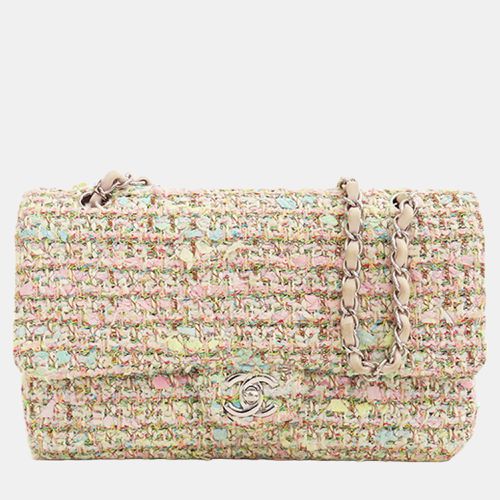 Multicolour Medium Classic Tweed Double Flap - Chanel - Modalova