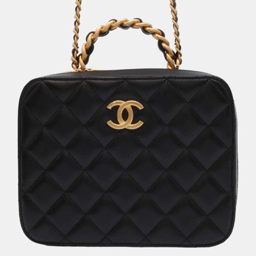 Lambskin Vanity Top Handle Bag - Chanel - Modalova