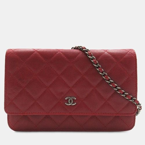 Classic Caviar Wallet on Chain - Chanel - Modalova