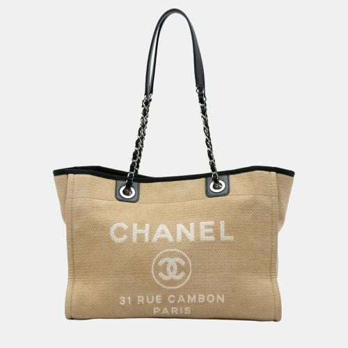 Canvas Small Deauville Tote Bag - Chanel - Modalova