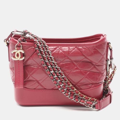 Leather Small Gabrielle Shoulder Bags - Chanel - Modalova