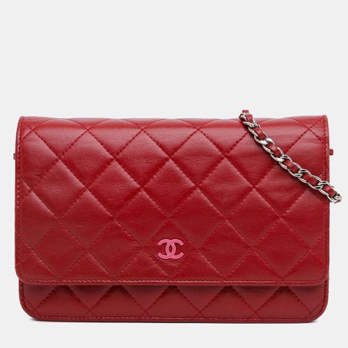 Lambskin Leather Classic Wallet on Chain - Chanel - Modalova