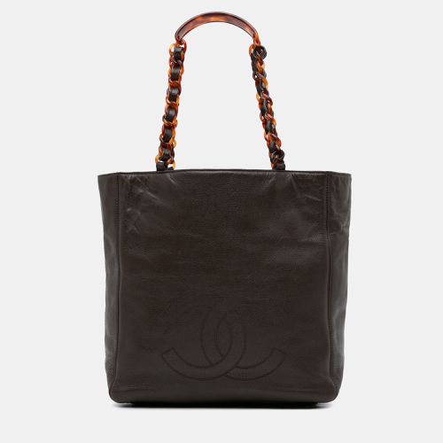 Tone Caviar Leather CC Tote Bag - Chanel - Modalova