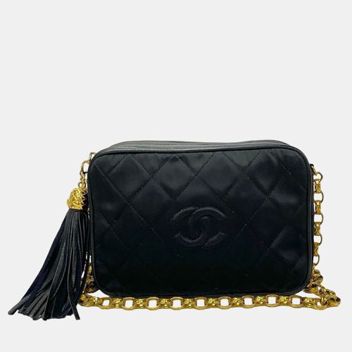 Nylon Matelasse Coco Tassel Shoulder Bag - Chanel - Modalova