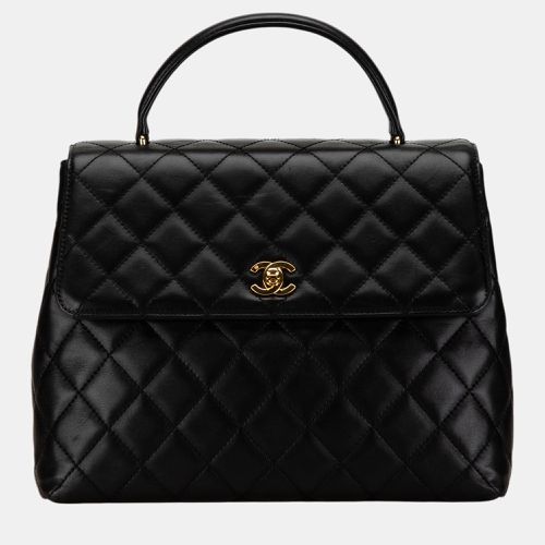 Lambskin Leather Kelly Top Handle Bag - Chanel - Modalova