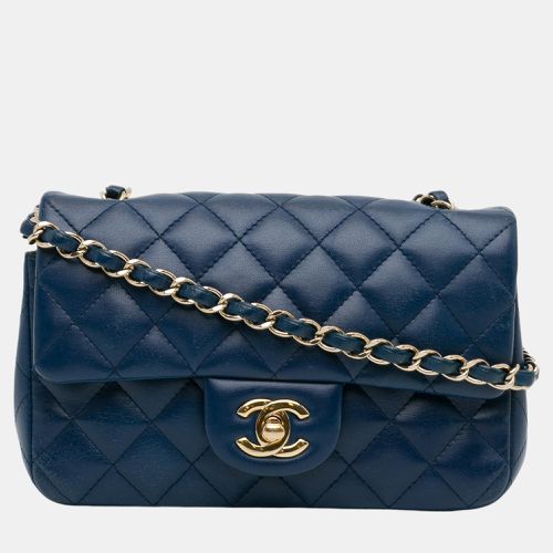 Lambskin Leather Mini Rectangular Classic Single Flap Bag - Chanel - Modalova